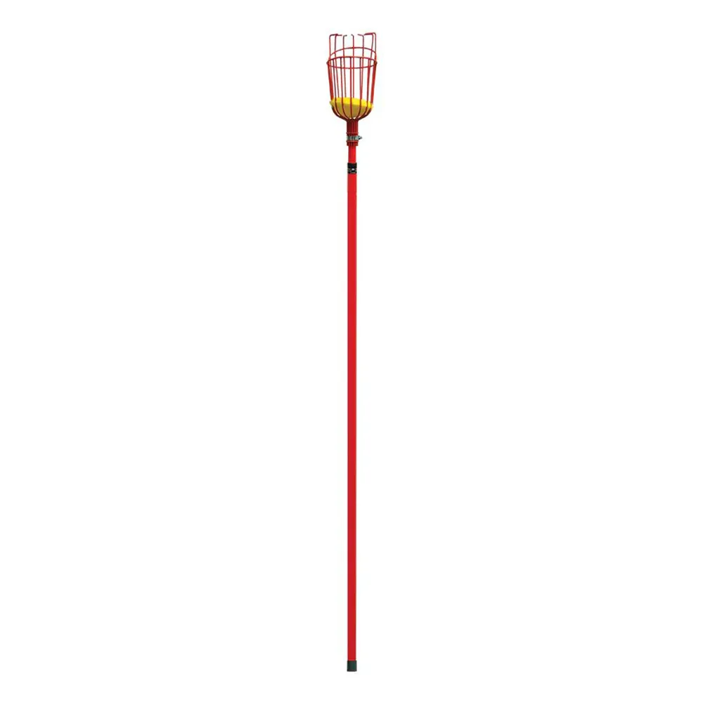 Extendable Fruit Picker Pole with Harvesting Basket