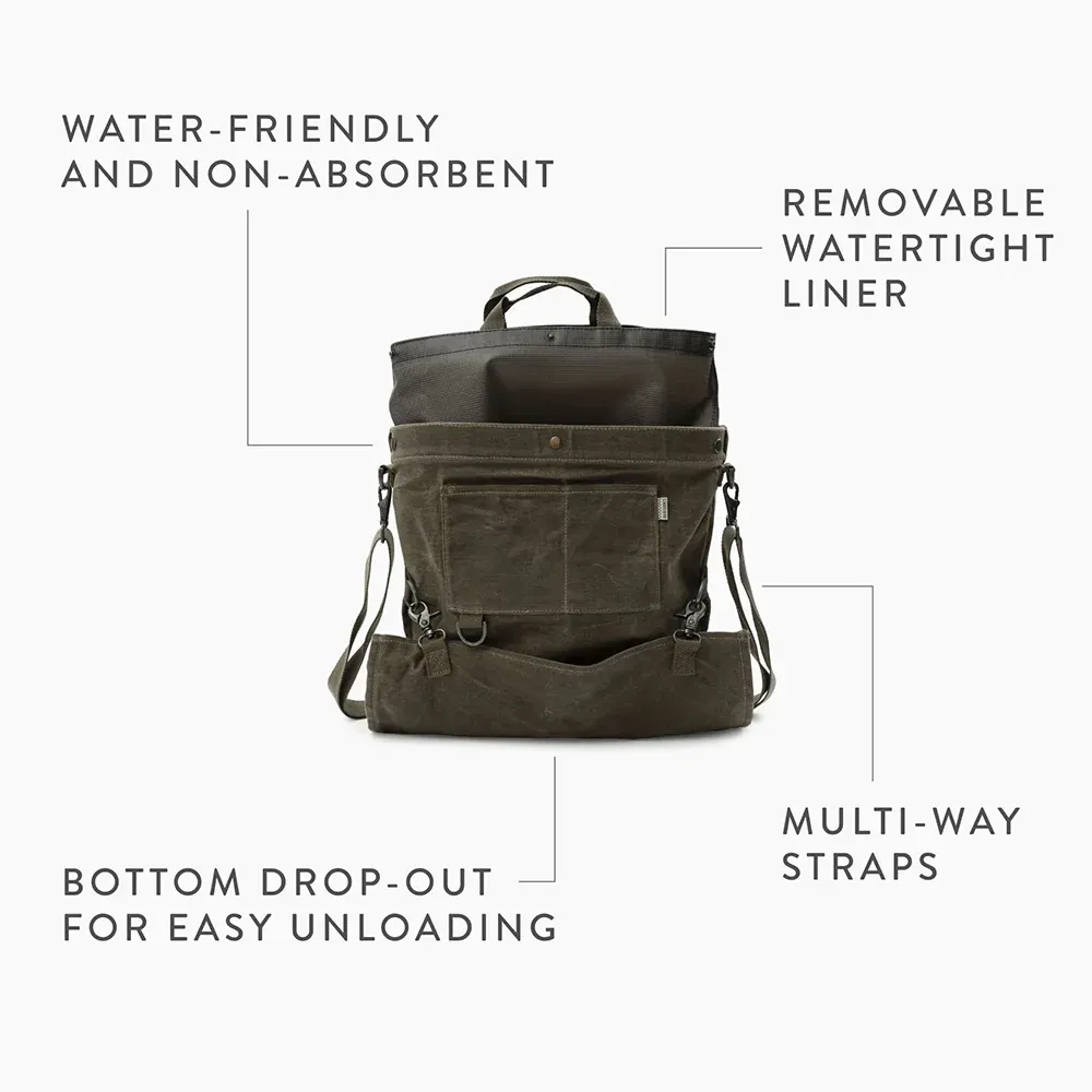 Weather-Resistant Harvesting and Gathering Bag for Garden and Foraging 4