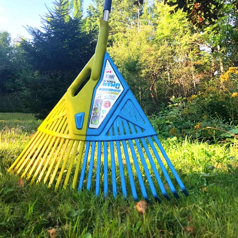 3-in-1 Leaf Rake and Grabber - Ergonomic Garden Cleanup Tool 1