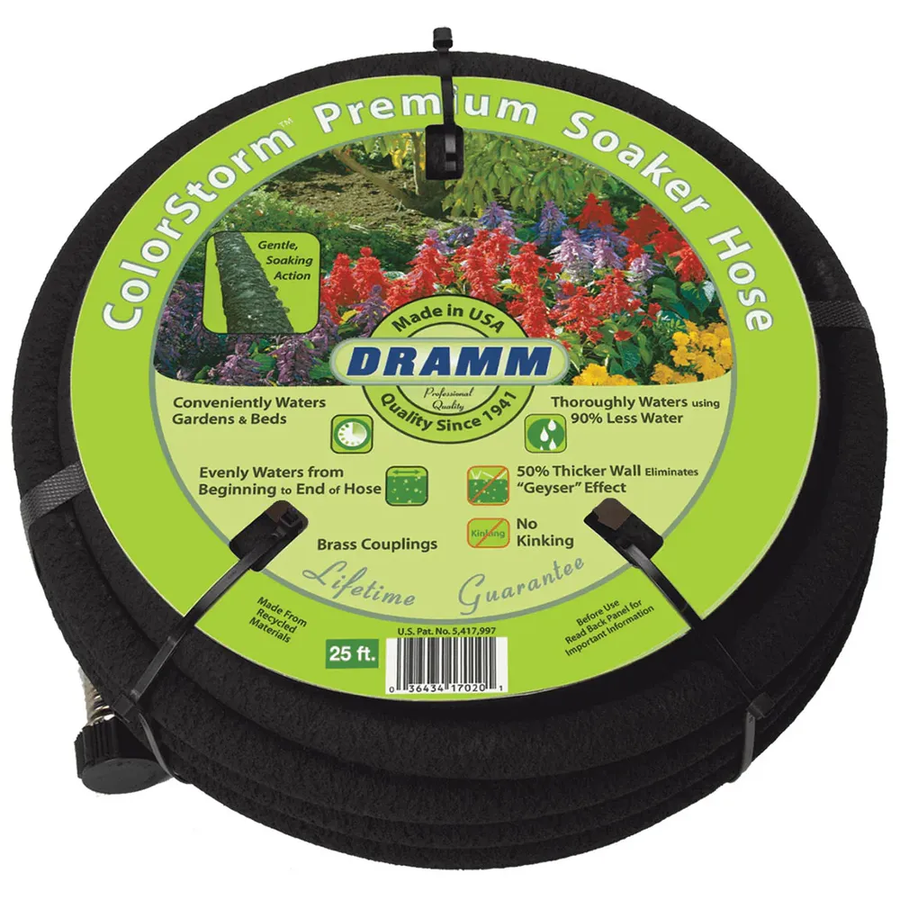Heavy Duty Garden Soaker Hose for Deep Root Irrigation
