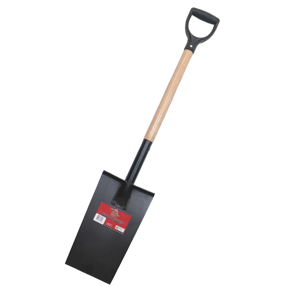 Heavy Duty Tempered Steel Garden Spade for Digging and Landscaping
