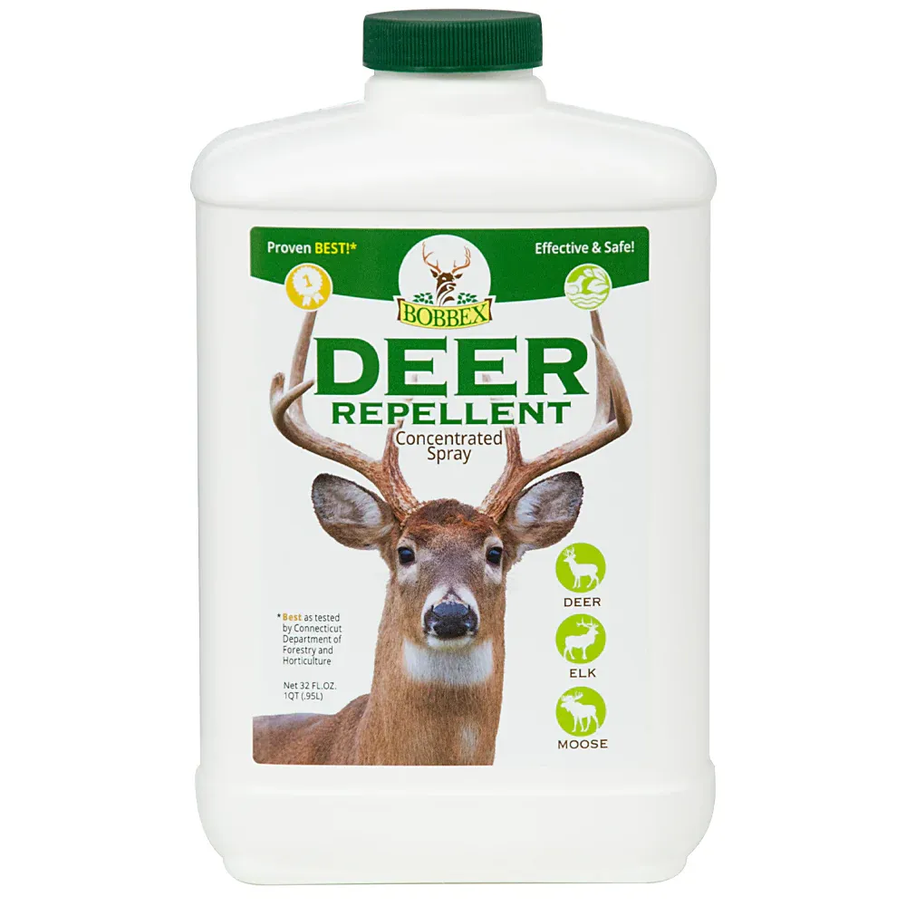 Bobbex Deer Repellent Formula - Professional Grade Plant Protection Spray 1