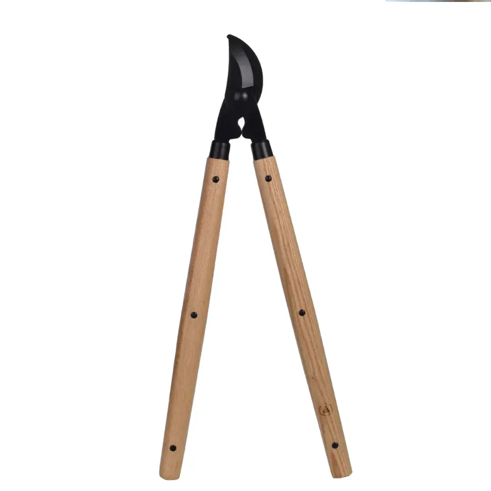 Laguiole Steel Loppers with Ergonomic Wood Handle for Garden Pruning 5