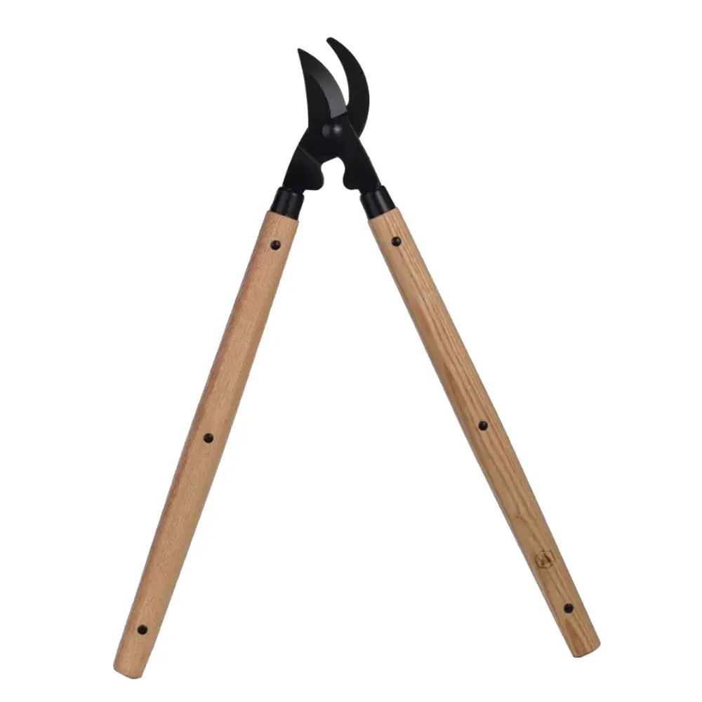 Laguiole Steel Loppers with Ergonomic Wood Handle for Garden Pruning 2