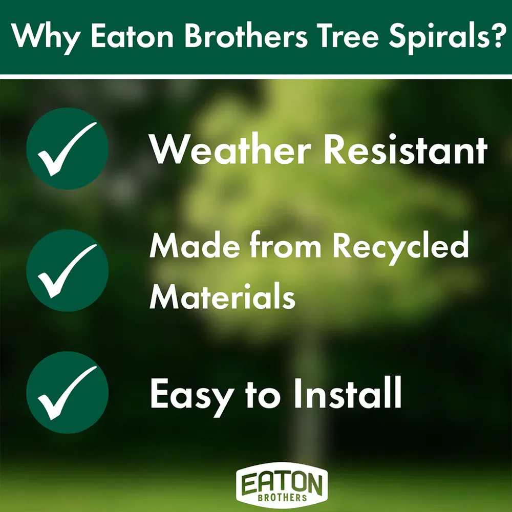 Eaton Brothers Vinyl Tree Guards - Protective Tree Trunk Shield 2