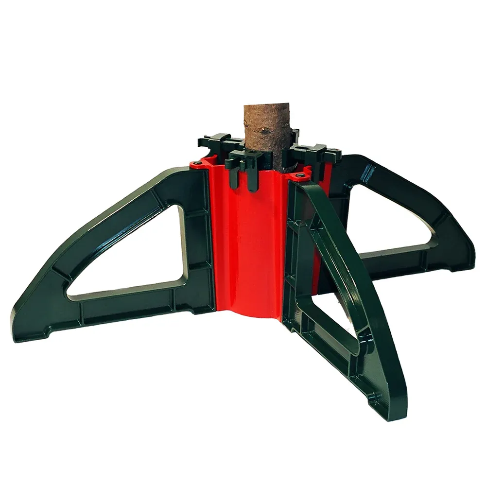 Omega Christmas Tree Stand - Heavy Duty Metal Base for Live Trees 4