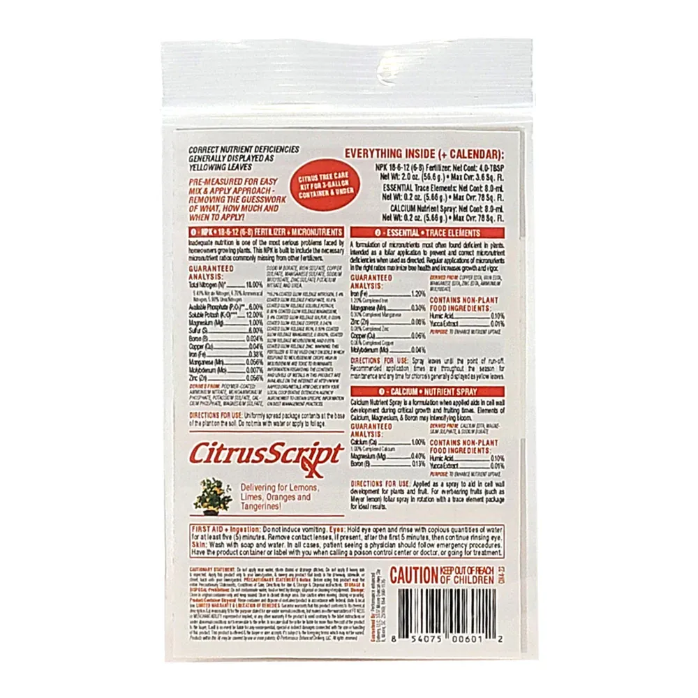 Citrus Tree Care Kit - Comprehensive Nutrient and Soil Management System 3