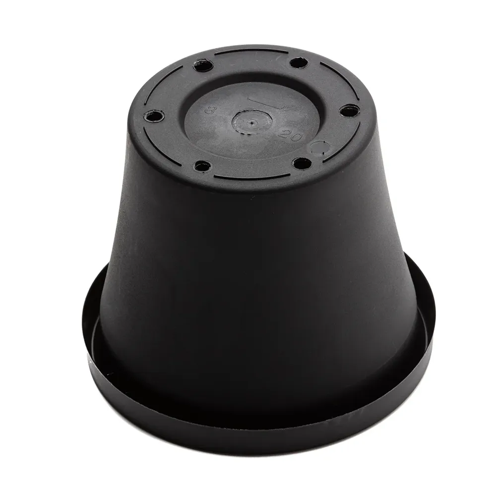 Bloem Terra Planter in Black - Durable Indoor and Outdoor Garden Pot 1