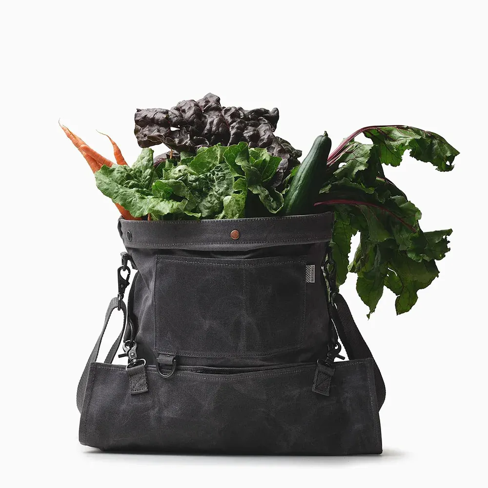 Weather-Resistant Harvesting and Gathering Bag for Garden and Foraging