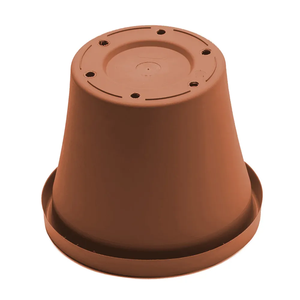 Bloem Terra Planter in Terra Cotta - Durable Indoor and Outdoor Garden Pot 1