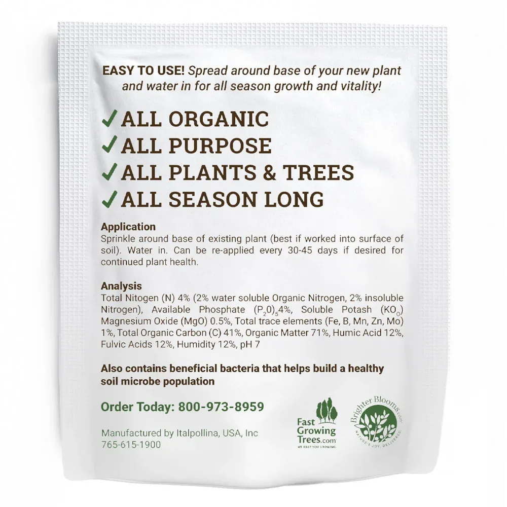All-Purpose Organic Fertilizer for Indoor and Outdoor Plants 1