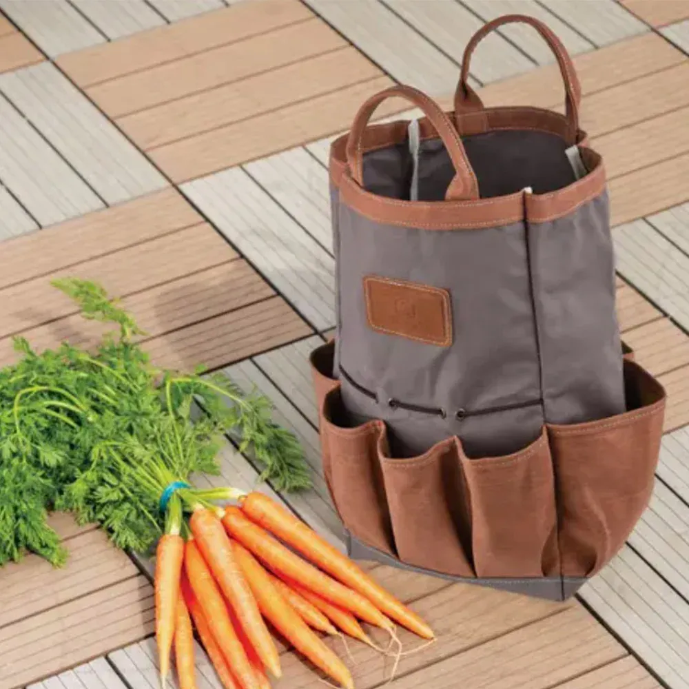 Laguiole Garden Tool Bag - Durable Canvas Organizer for Gardening Hand Tools 2