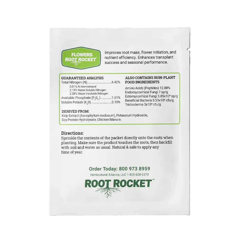 Root Rocket® Flowers Fertilizer - Targeted Root Zone Nutrient Delivery System 1