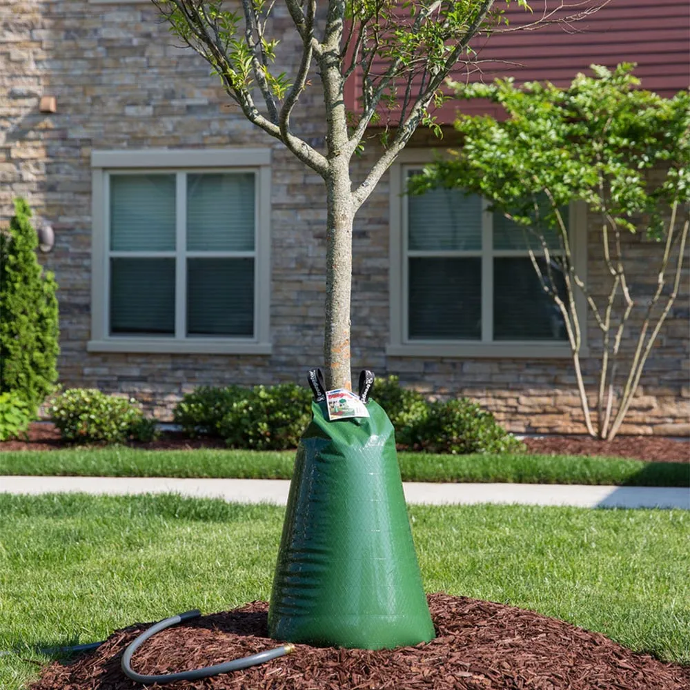 20 Gallon Slow Release Tree Watering Bag for Deep Root Irrigation