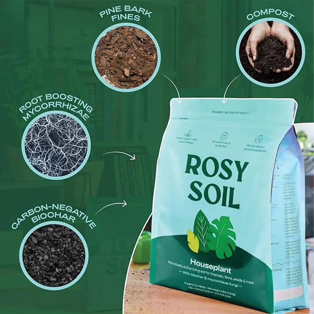 Rosy Soil Houseplant Mix - Professional Indoor Potting Substrate 2
