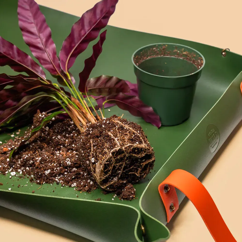 Reusable Potting Mat for Indoor Plant Repotting and Gardening
