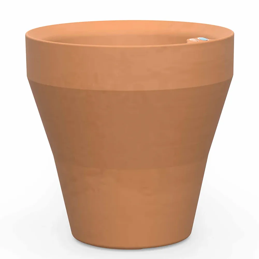 Crescent Garden Self-Watering Rim Planter - Durable Resin Plant Container 9