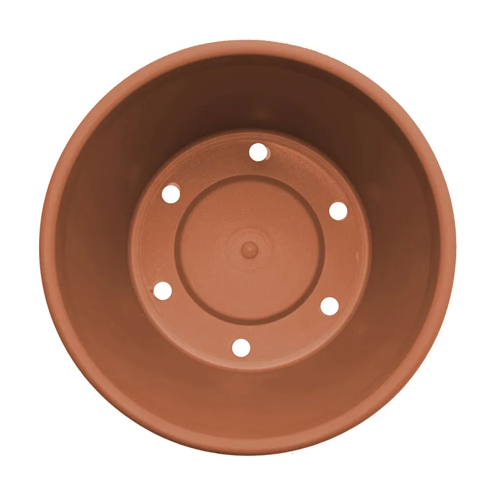 Bloem Terra Planter in Terra Cotta - Durable Indoor and Outdoor Garden Pot 2