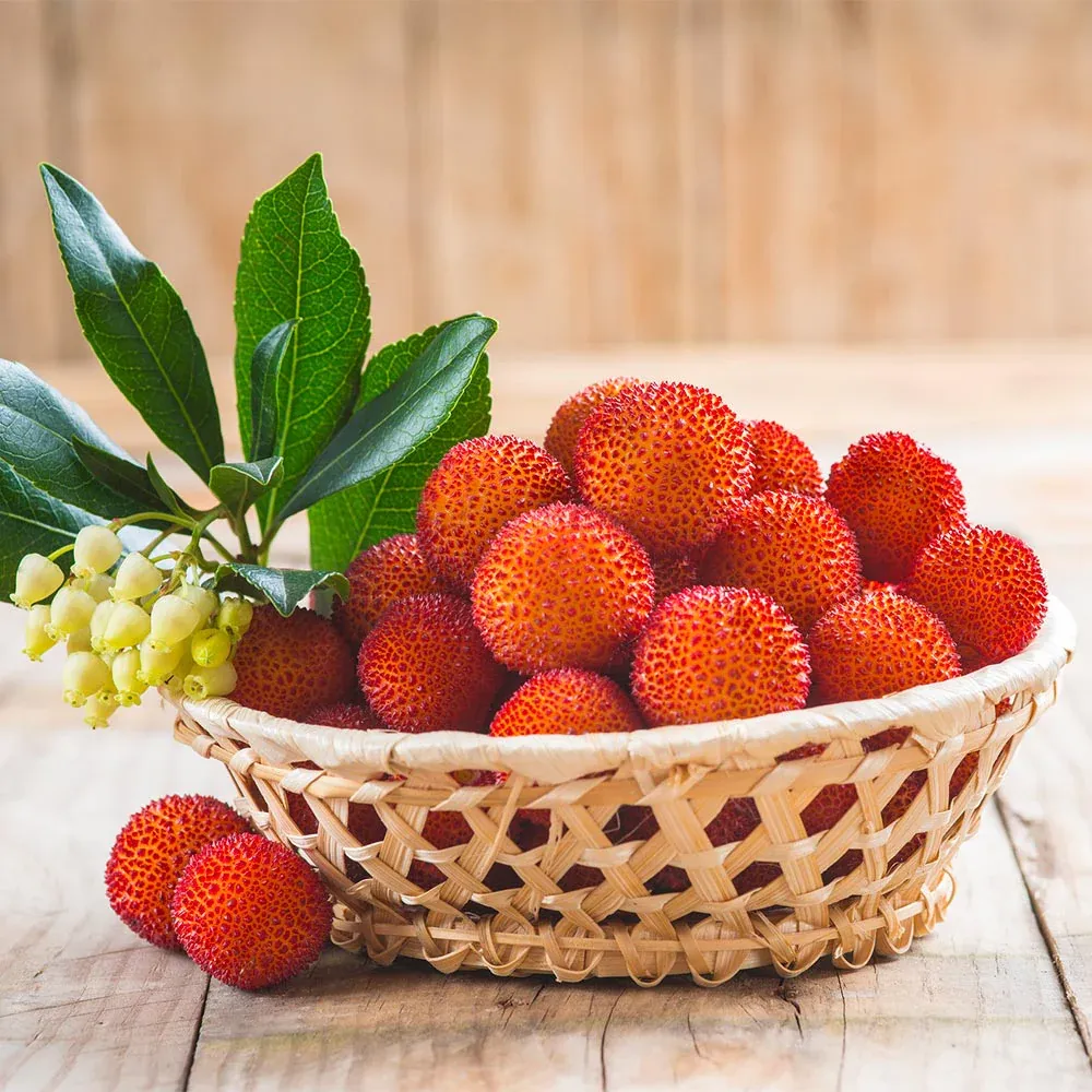 Decorative Strawberry Tree Artificial Fruit Plant for Home Interior Decor 4