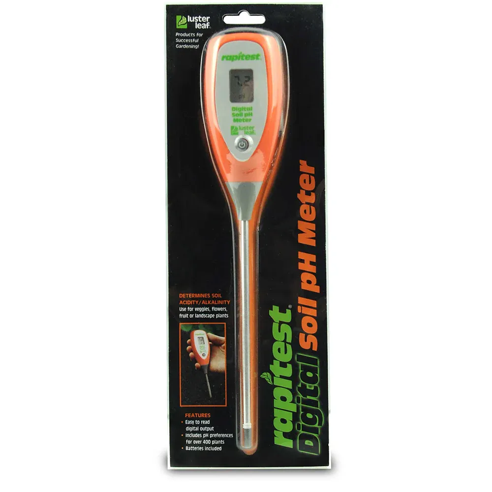 Digital Soil pH Meter for Garden and Greenhouse Plant Health Monitoring