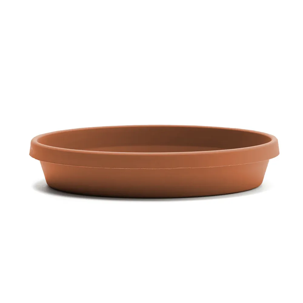 Terra Cotta Plant Saucer - Durable Drainage Tray for Indoor and Outdoor Pots 1