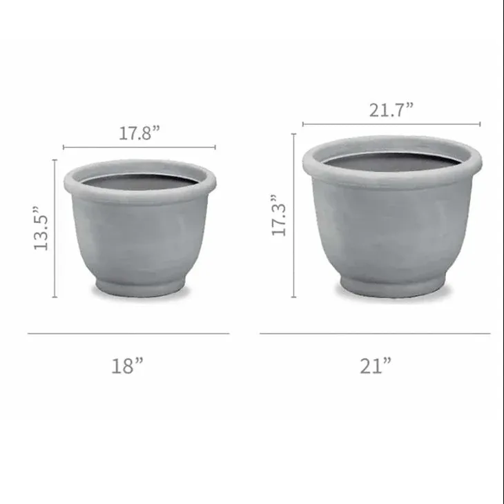 Agave Style Resin Garden Planter for Indoor and Outdoor Plants 6