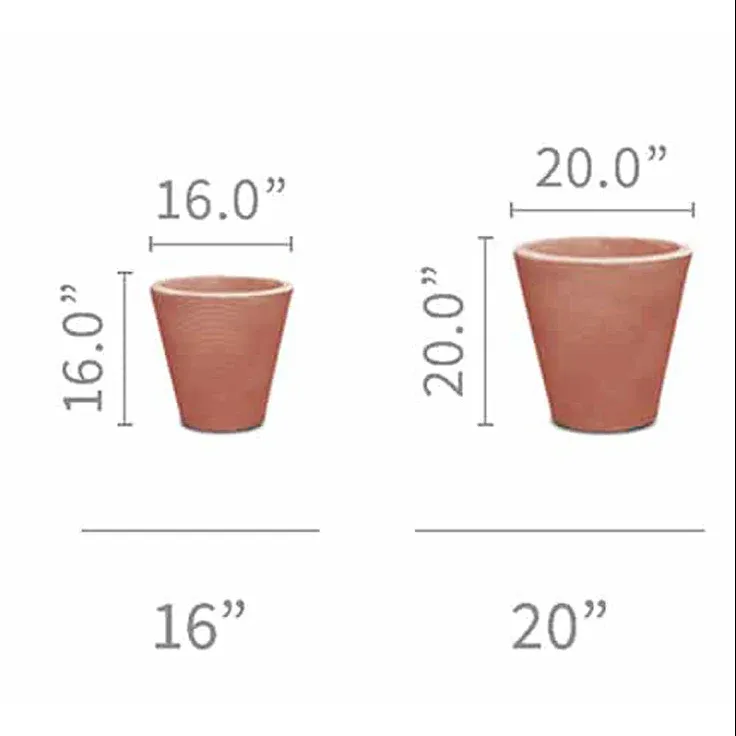 Crescent Garden Madison Planter - Weather-Resistant Resin Garden Container 5