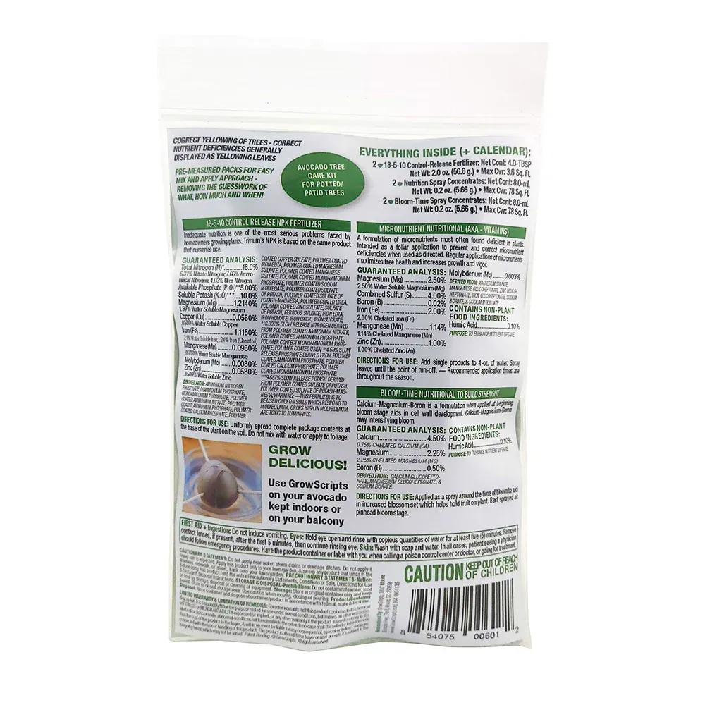 Avocado Tree Care Kit - Complete Nutrient and Soil Fertilizer System 3