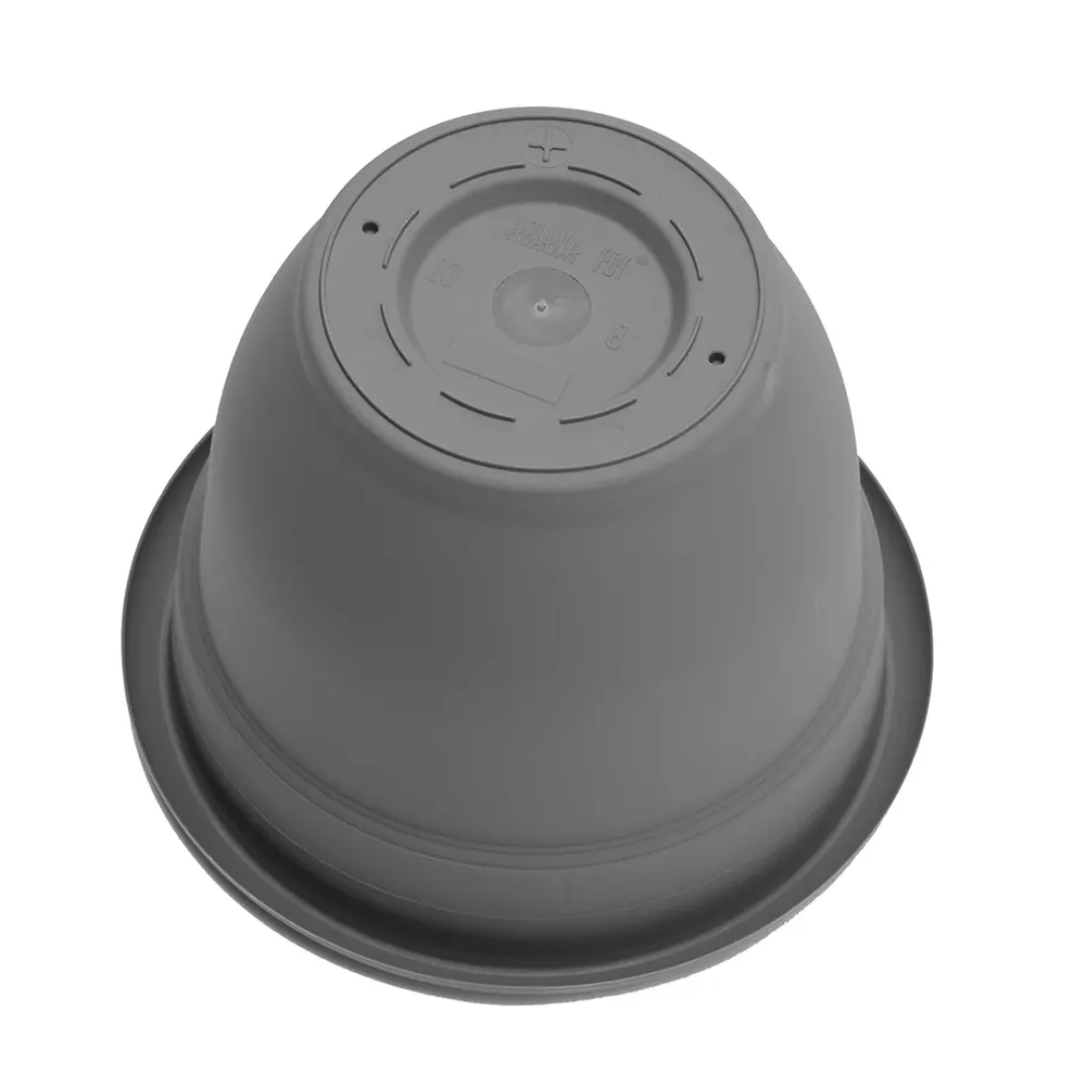 Ariana Self-Watering Planter in Charcoal 2