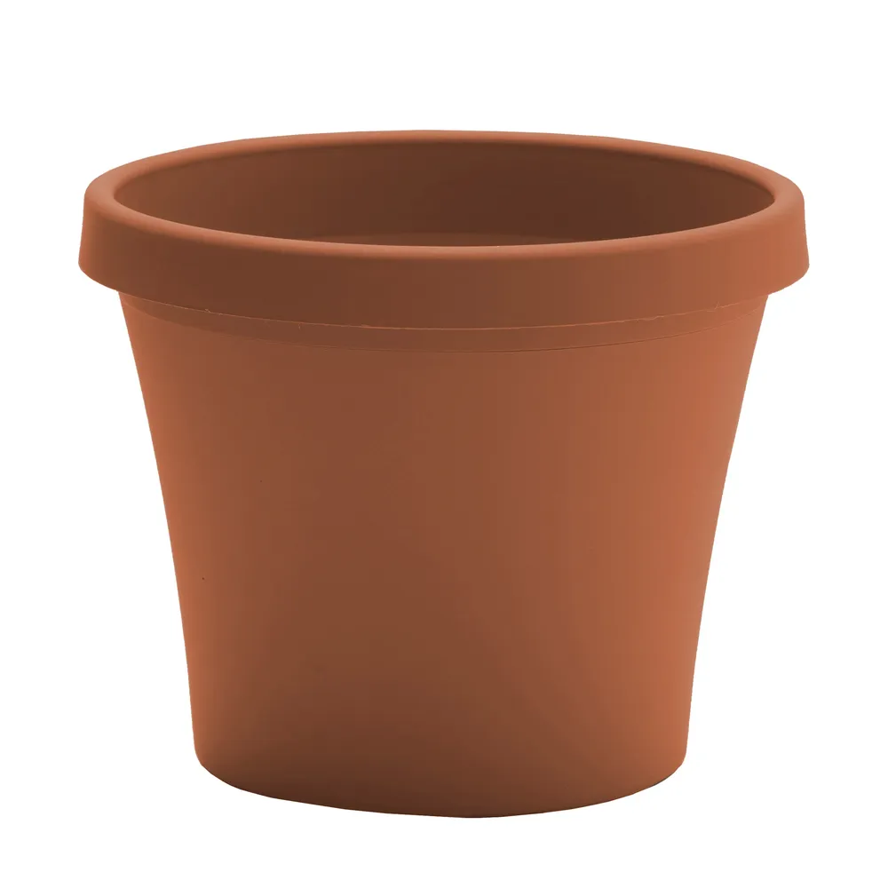 Bloem Terra Planter in Terra Cotta - Durable Indoor and Outdoor Garden Pot