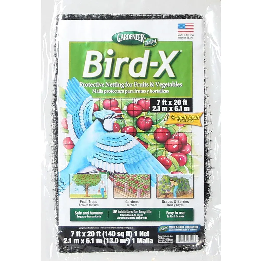 Heavy-Duty Garden Bird Netting - Protective Anti-Bird Mesh for Plants and Crops